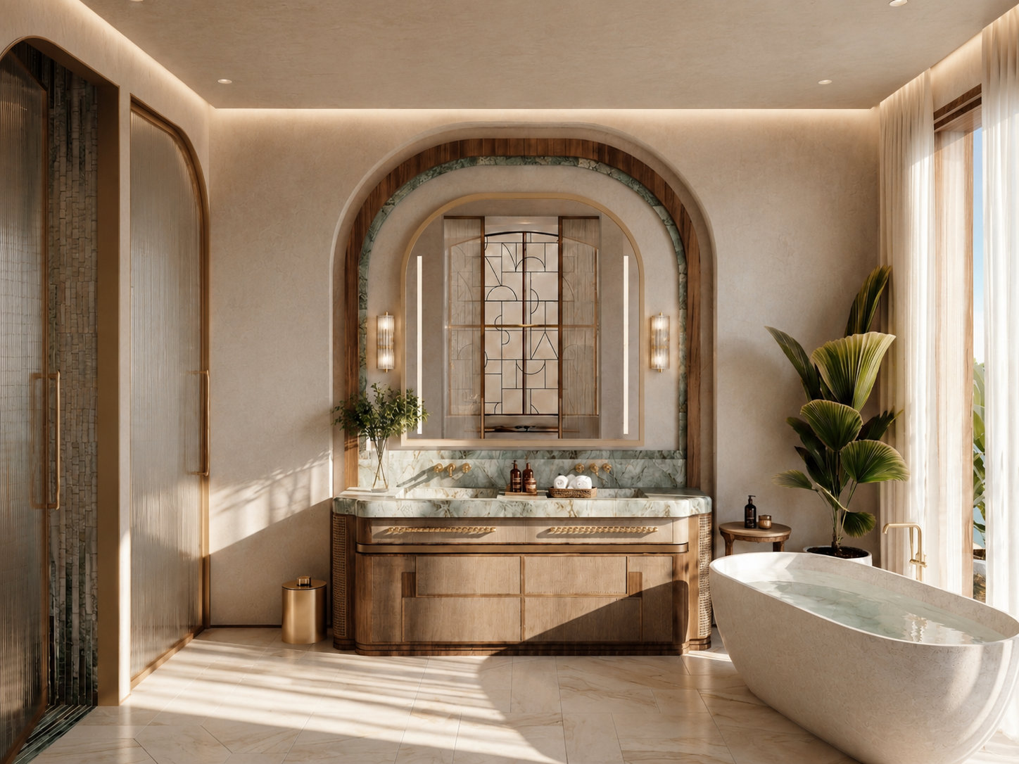 Nammos bathroom