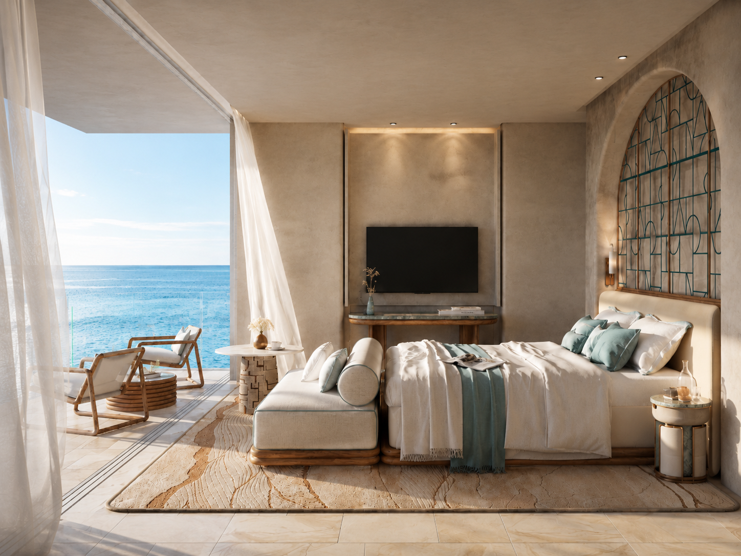 Nammos bedroom
